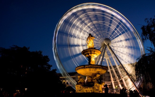 Budapest Eye, Erzsébet tér